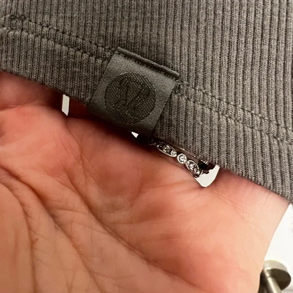 Lululemon Ribbed Long Sleeve Top — Ultra Soft — Size 8 - Picture 3 of 4